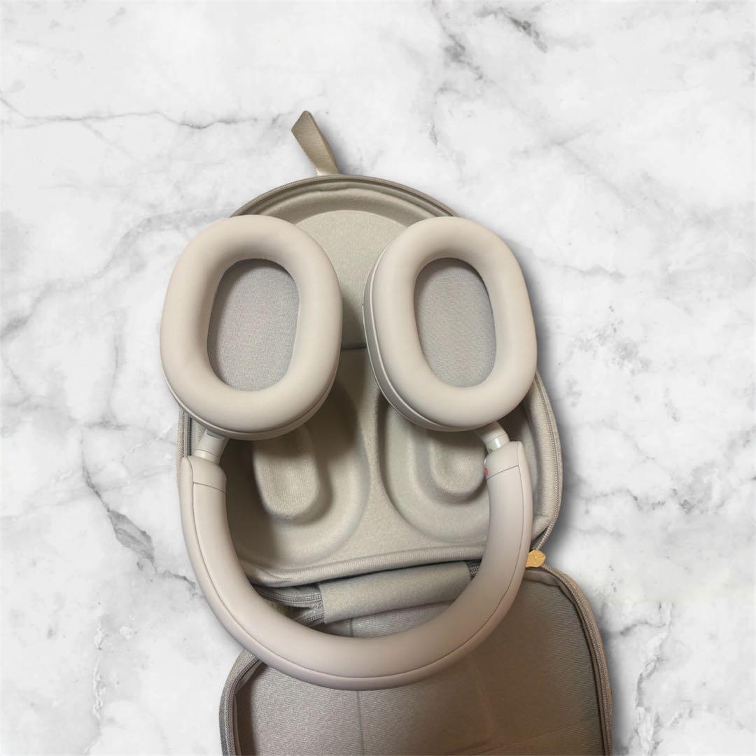 SONY ワイヤレスヘッドホン グレー￼