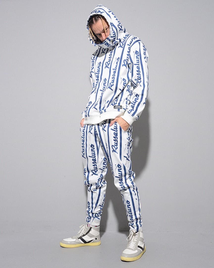 【size7】秋冬 定価35,200円 ラッセルノ ボンディング ジョガーパンツ