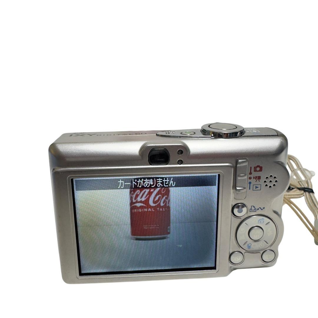 Canon IXY DIGITAL 60 シルバー オールドコンデジ