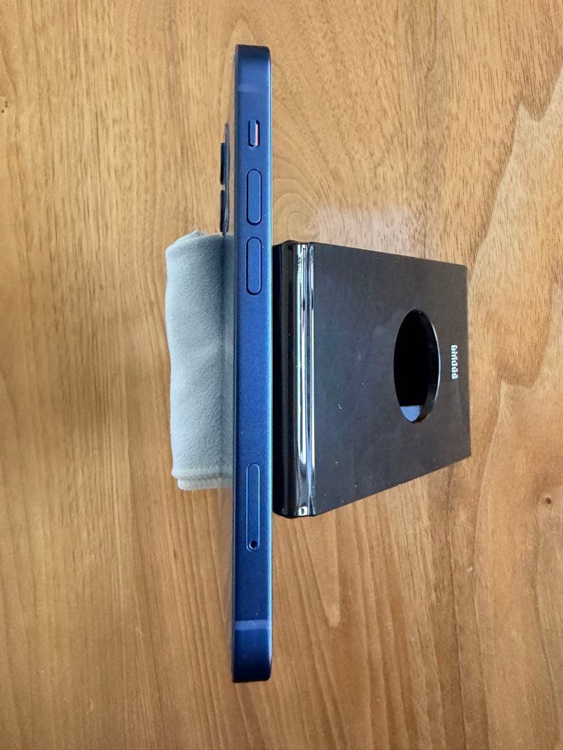 美品 iPhone 12 mini ブルー 64G 付属品未使用 箱、おまけ付き