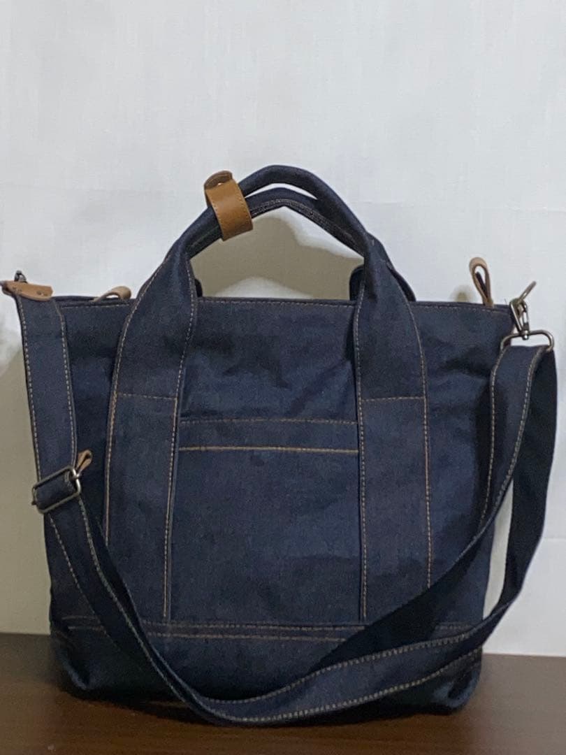 ☆ハンドメイド☆岡山デニム☆男女兼用☆3wayショルダーバッグ