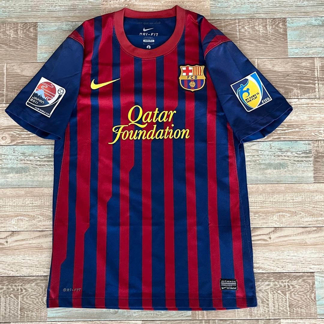 バルセロナ 2011クラブW杯 イニエスタ ユニフォーム ヴィッセル神戸