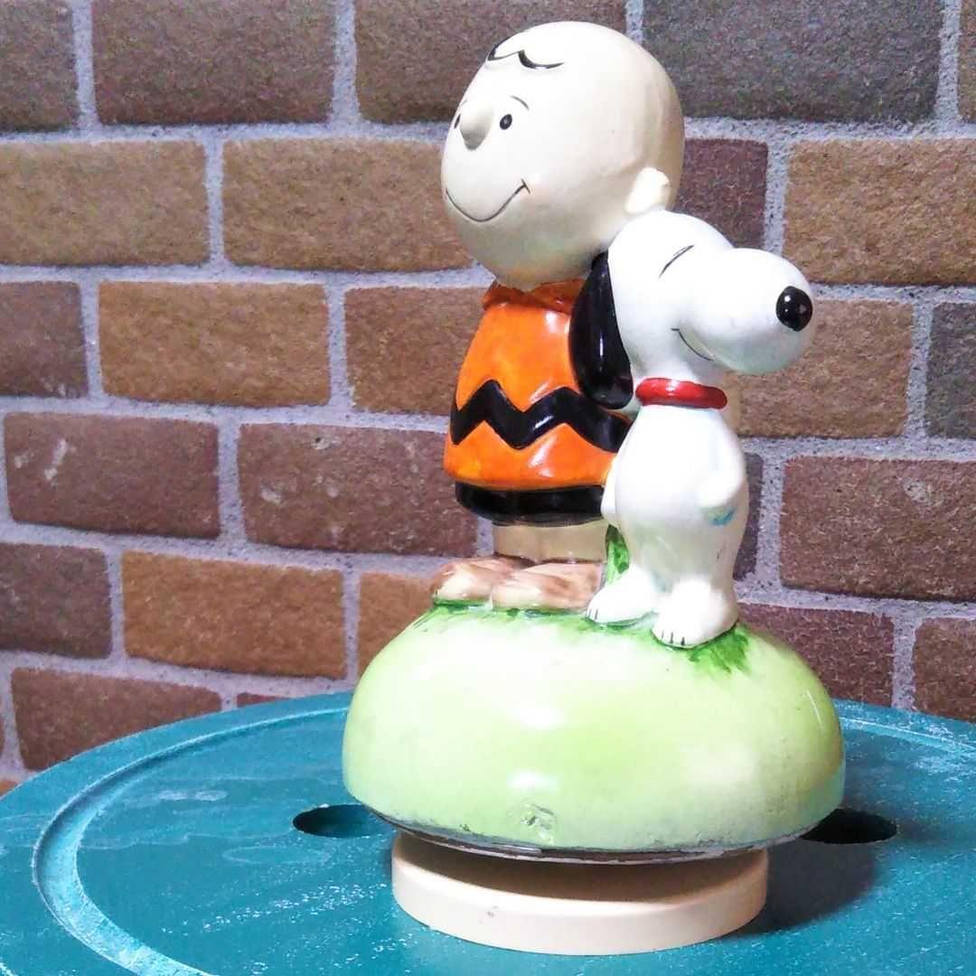 SNOOPY　スヌーピー・オルゴール・アンティーク・ヴィンテージ・掘り出し物
