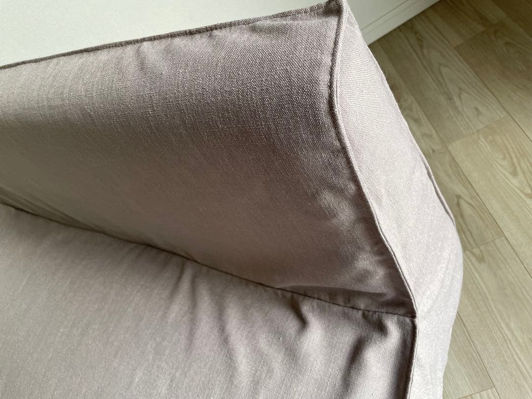 【週末限定価格】unico MANOA ベンチバックレスト ベージュ ソファ