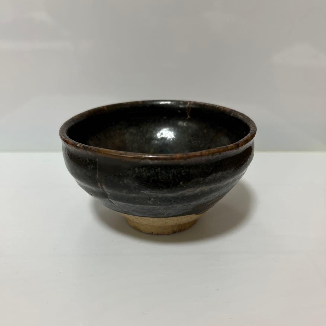 M*i様 瀬戸天目茶碗(元箱、包み古布付き)