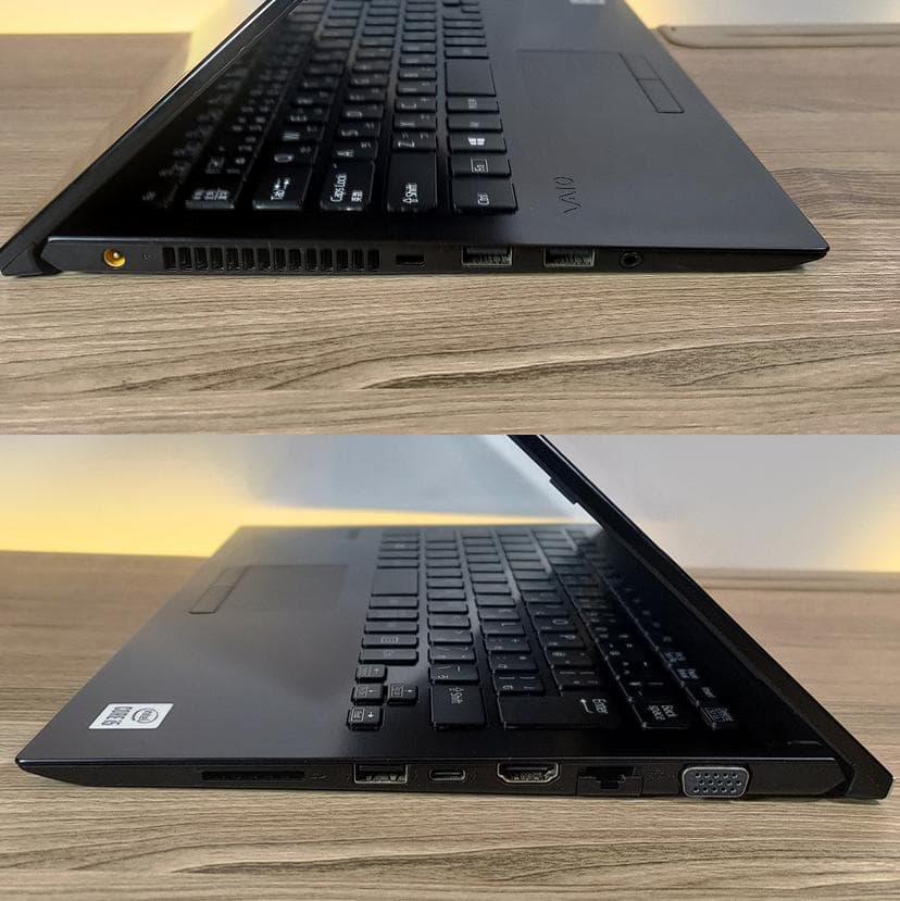 【熱問題対策整備】バッテリー6時間以上オフィス付きVAIO ProノートPC