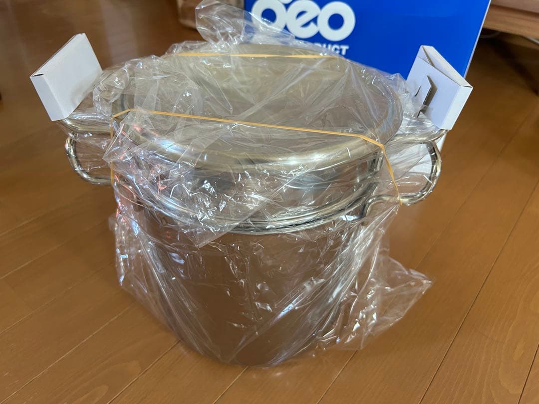 宮崎製作所GEO-21Pジオプロダクトパスタポット21cm新品未使用