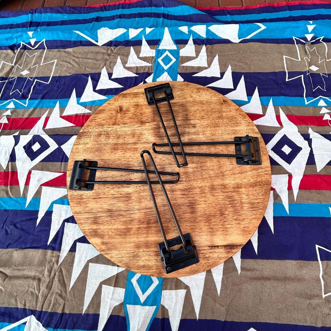 円卓　座卓　ちゃぶ台　ローテーブル　リビングテーブル　オルテガテーブル