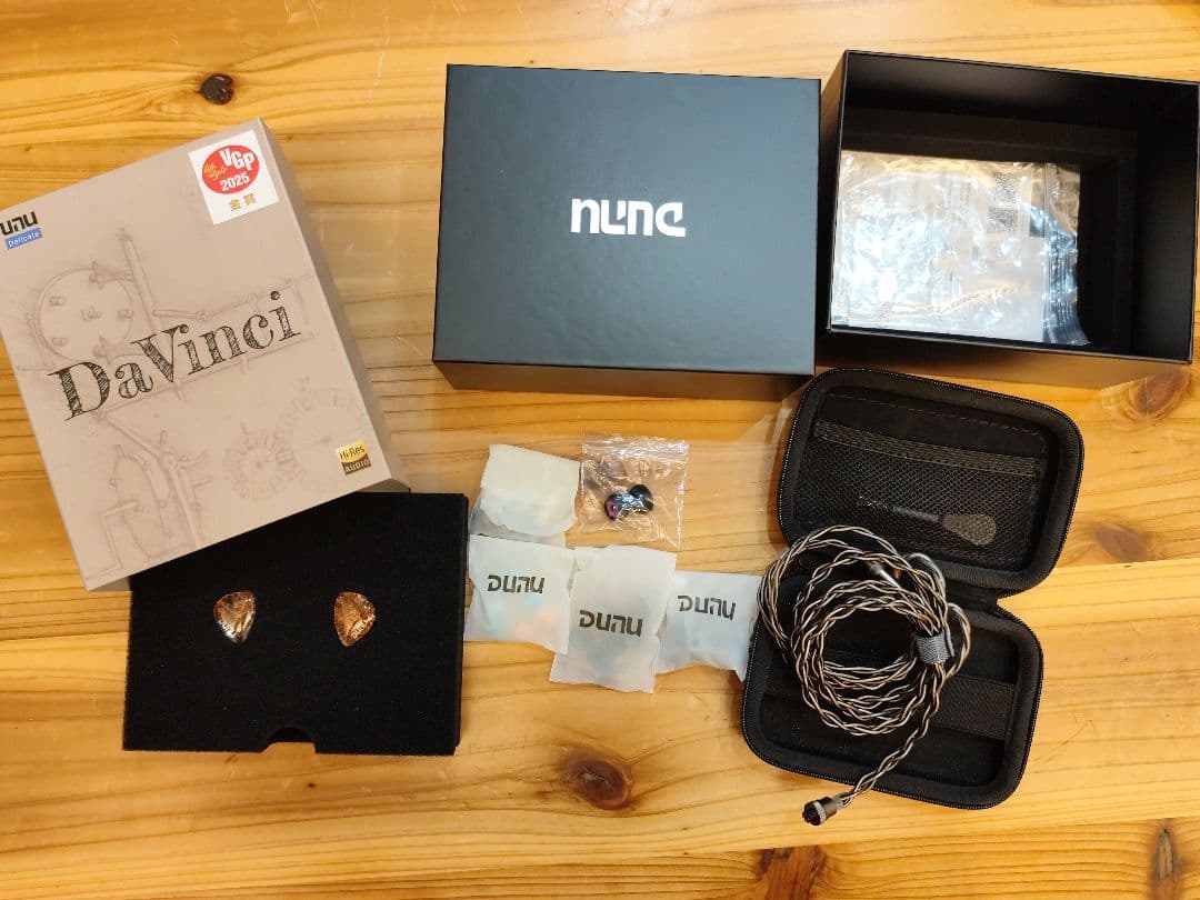 DUNU DaVinci 有線イヤホン　バロック付き