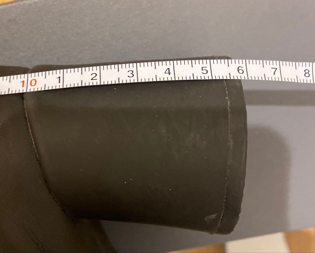 【美品】GIMMER ブラック サイドゴアブーツ 中ヒール　Gore-tex仕様