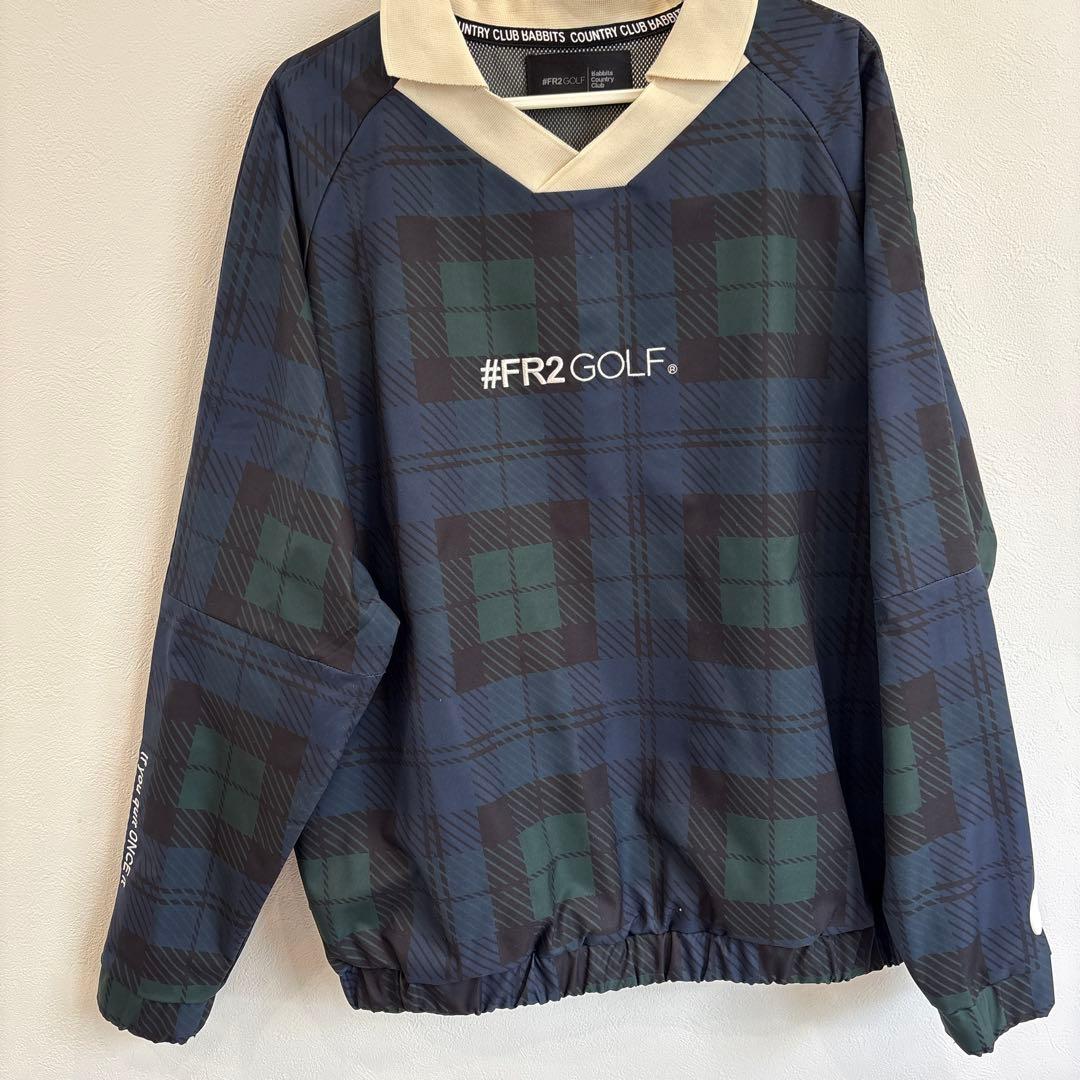 【美品】FR2 GOLF エフアールツーゴルフ　襟付 ブルゾン　L