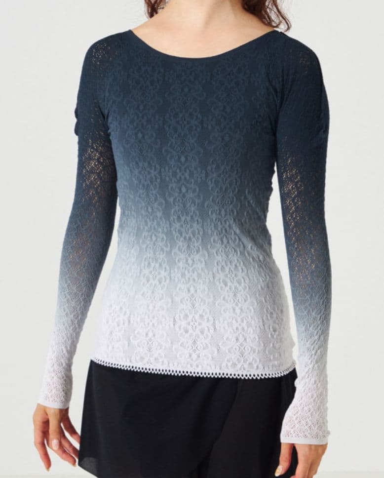 チャコット　ノーソーイング　グラデーション　ブラック　タグ付き新品