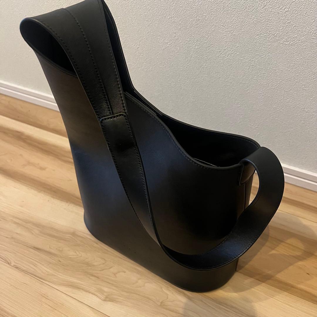 バッグ AESTHER EKME Lune Large leather tote bag