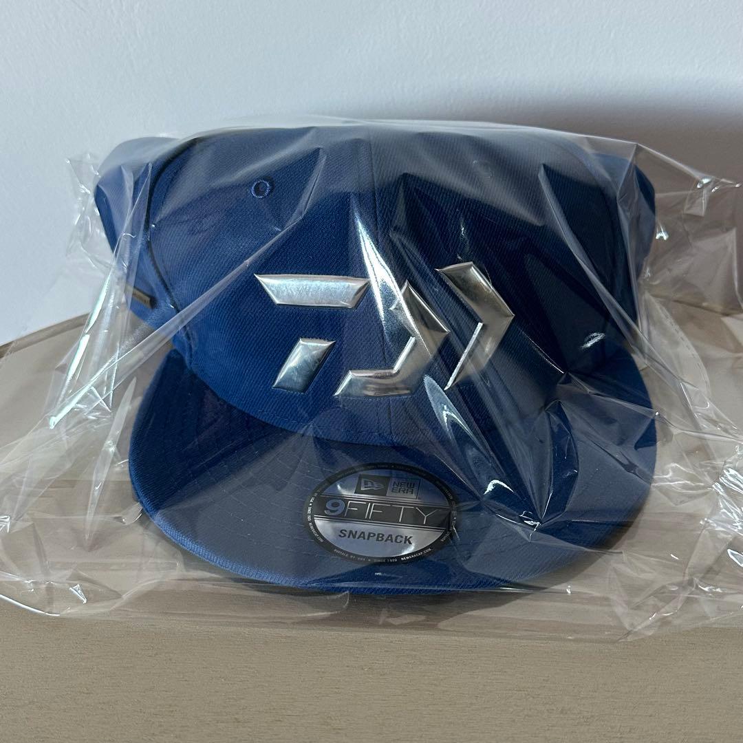 未使用　DAIWA × ニューエラ　GORE-TEX キャップ　ブルー　ダイワ