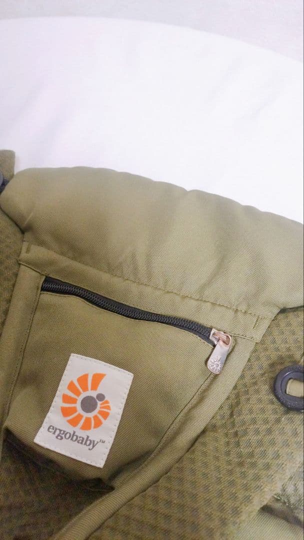 【美品✨】 elgobaby OMNI breeze オリーブグリーン カーキ