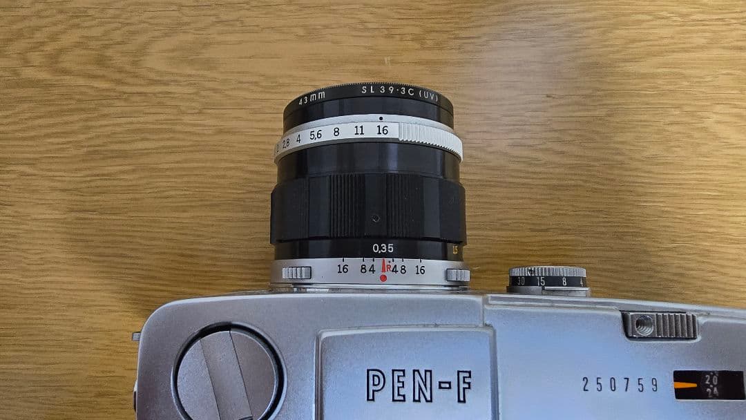 OLYMPUS PEN F 　ZUIKO 40mm F1.4