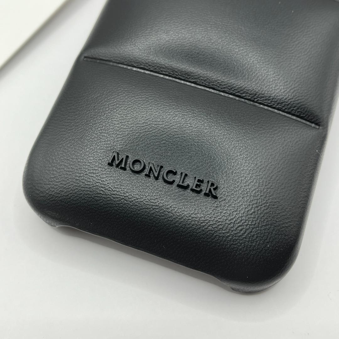 【新品】MONCLER ブラック iPhone 13pro ケース