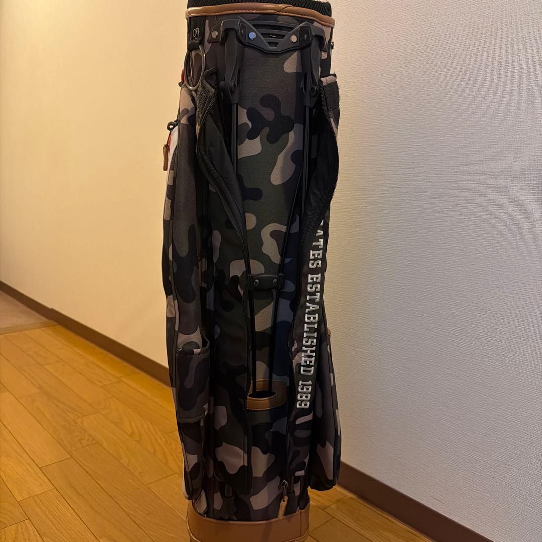 PEARLY GATES 迷彩 キャディバッグ 89