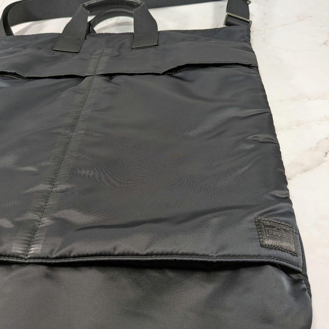 PORTER ポーターT-NUANCE 80周年2WAYヘルメットバッグ 黒