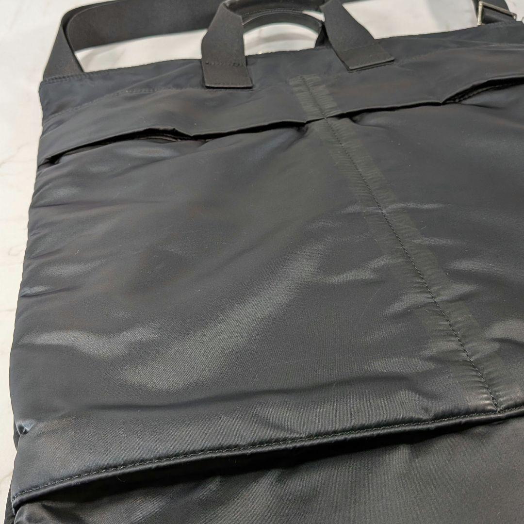 PORTER ポーターT-NUANCE 80周年2WAYヘルメットバッグ 黒