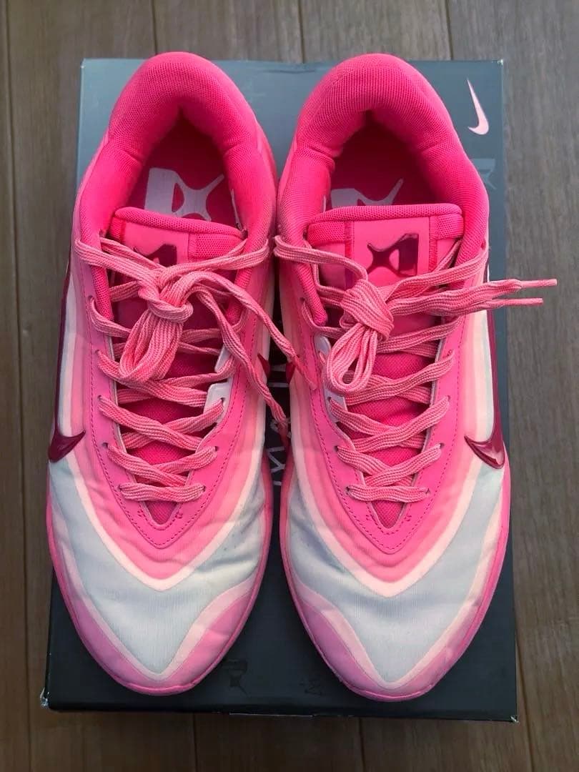 シューズ(男性用) NIKE A'ONE 28.5 HYPER PINK/LASER PINK