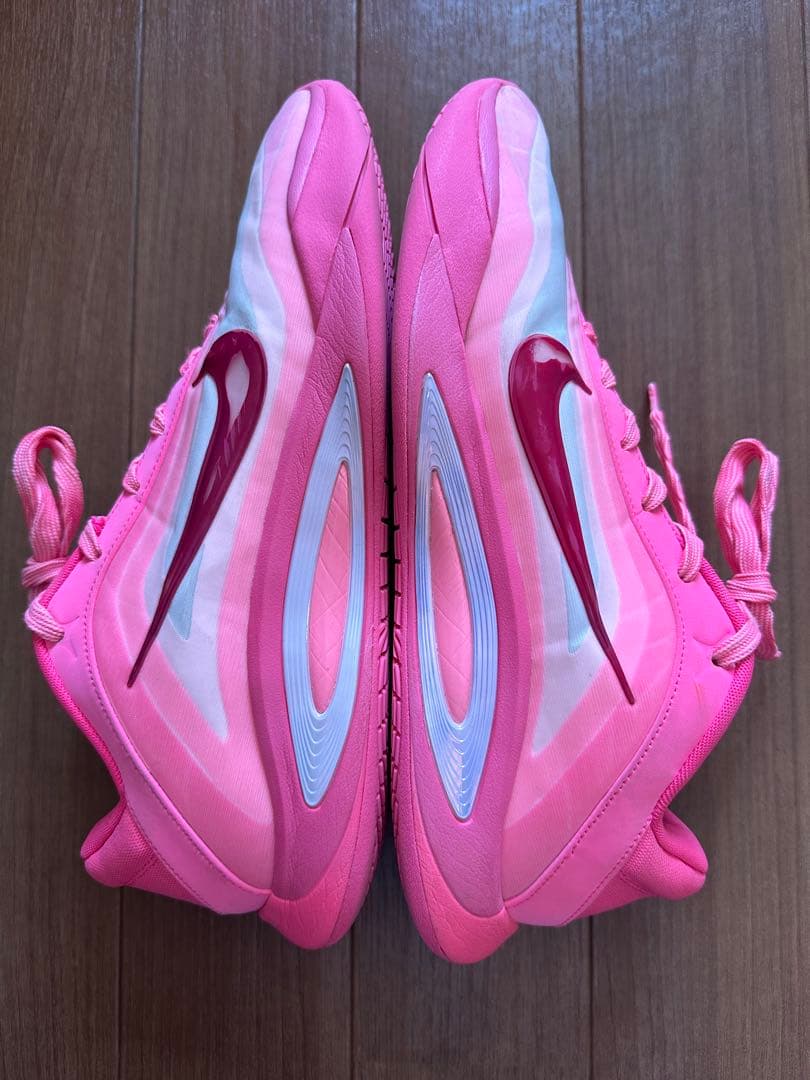 シューズ(男性用) NIKE A'ONE 28.5 HYPER PINK/LASER PINK
