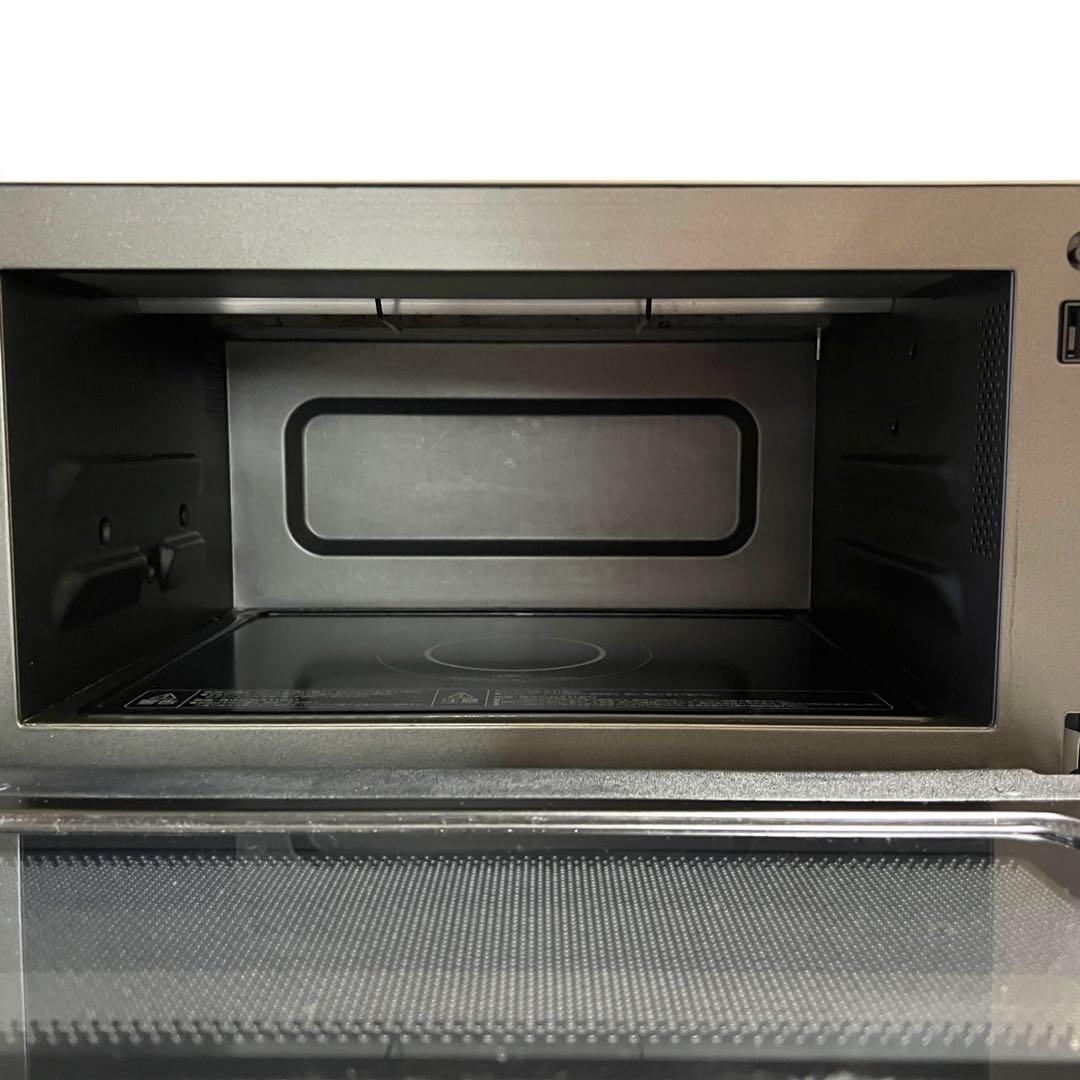 【2022年製・美品】アイリスオオヤマ　オーブンレンジ MO-F1808-CW