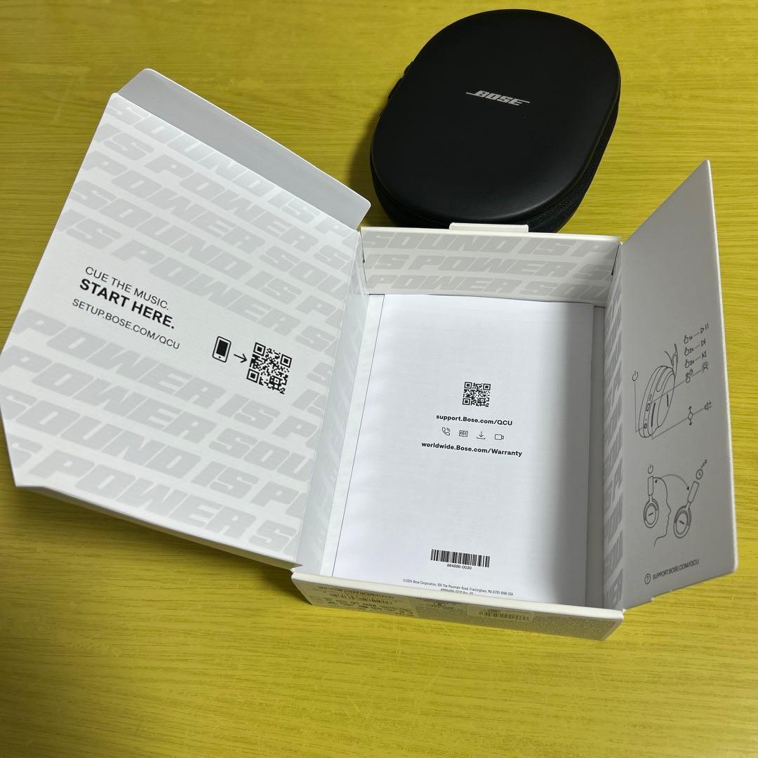 Bose ブラックQuietComfort Ultra ワイヤレスヘッドフォン