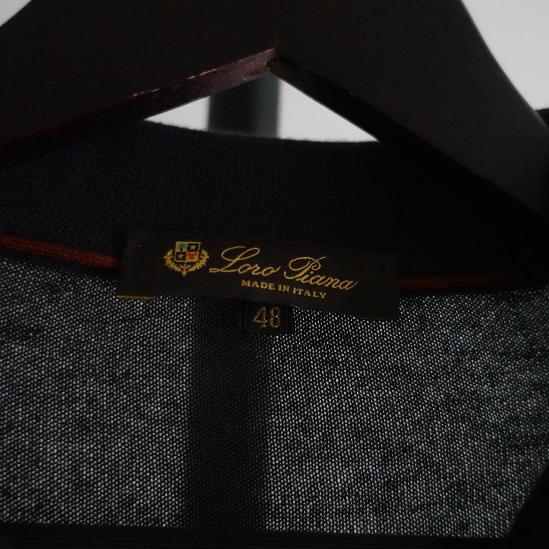 トップス Loro Piana Pure Cashmere Knit Polo Shirt