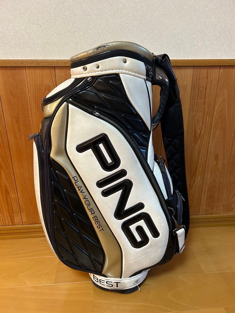 【お値下げします】PINGキャディバッグ9.5型ツアーモデル3点式