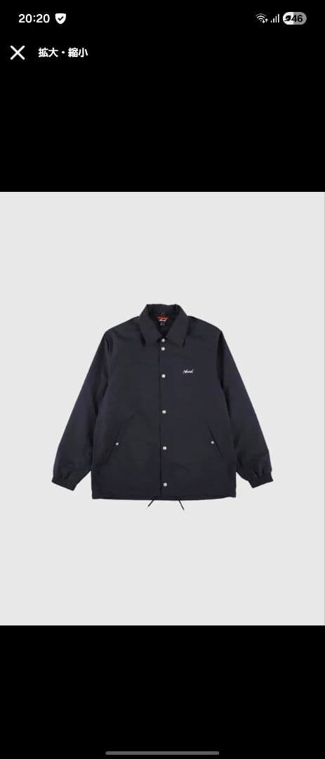 NANGA コーチジャケット