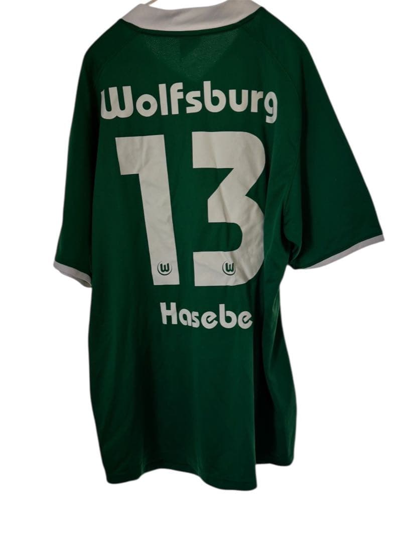 ナイキ ヴォルフスブルク08-09シーズン 長谷部誠 ユニ13 サイズXL