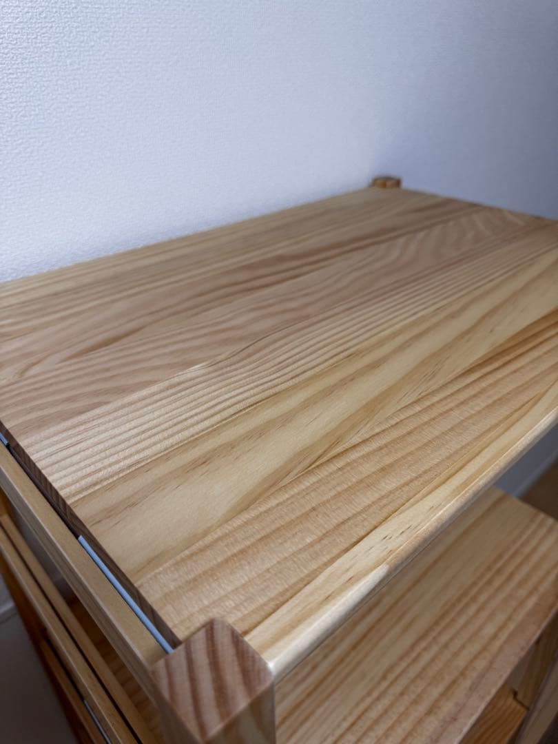 パイン材ユニットシェルフ 58cm幅・中