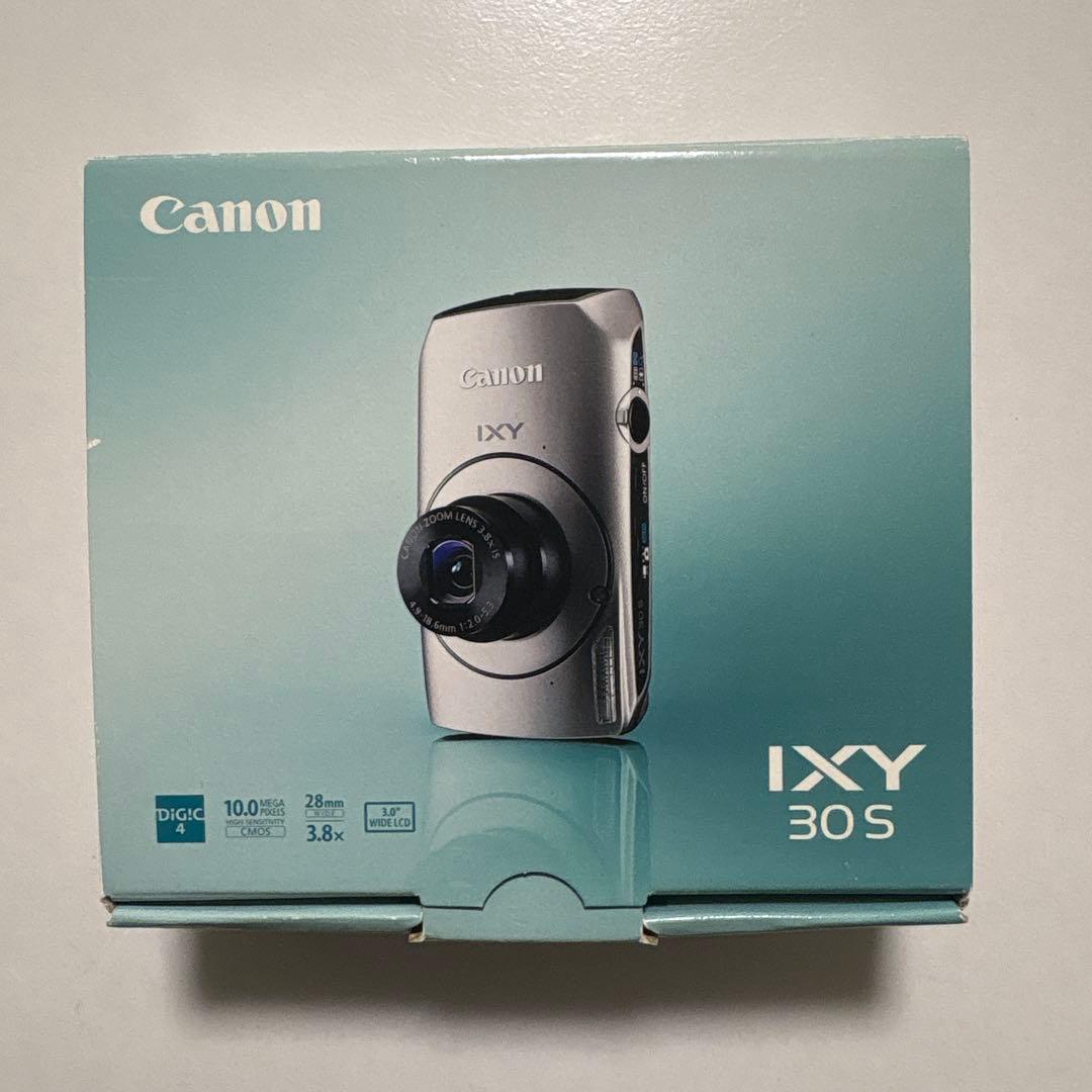 【美品】 Canon IXY 30S シルバー フルセット キャノン イクシー