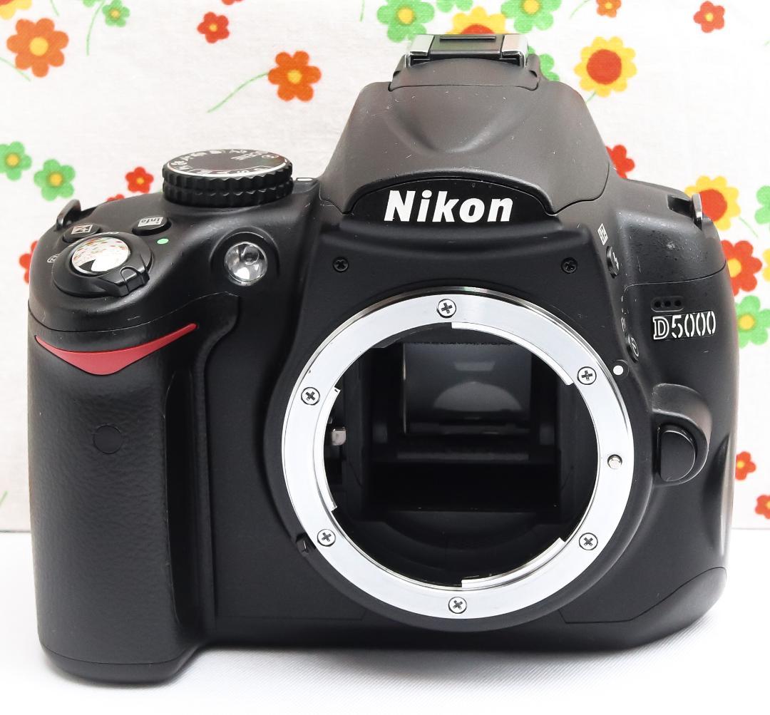 ニコン Nikon D5000☆動画撮影☆スマホに送れる！☆デジタル一眼レフ