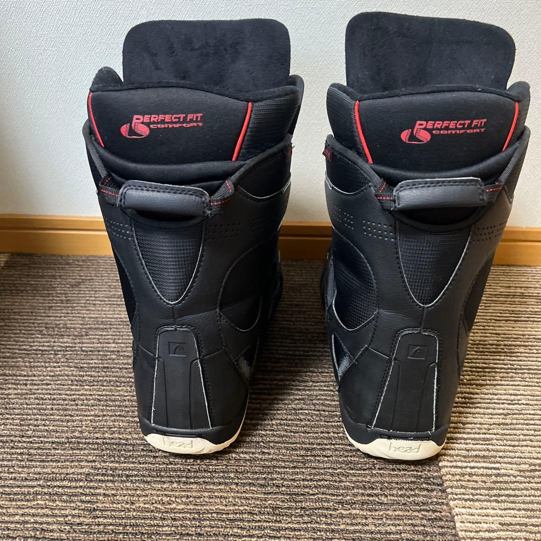 HEAD スノーボードブーツ STRIKE BOA ブラック 27.0cm