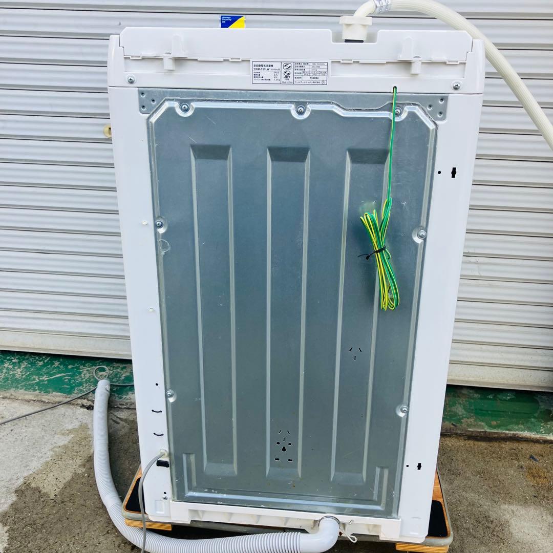 12h49. ヤマダセレクト 全自動洗濯機 5.5kg YWM-T55LW