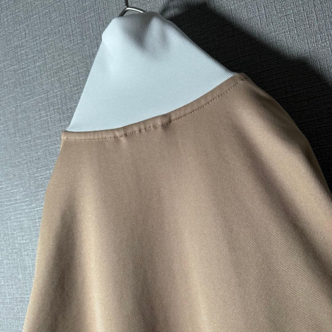 好配色★adidas トラックジャケット ベッケンバウアー 刺繍 ベージュ L