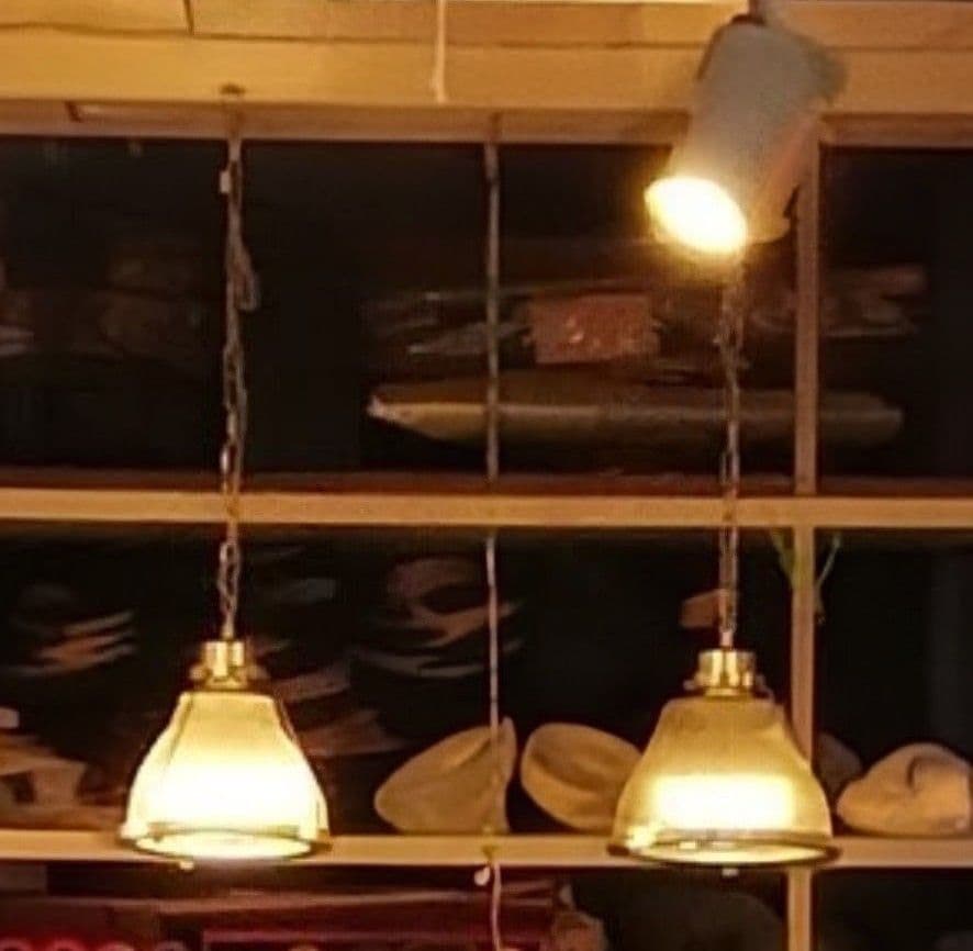 クリアガラス ペンダントライト チェーン吊り下げ式