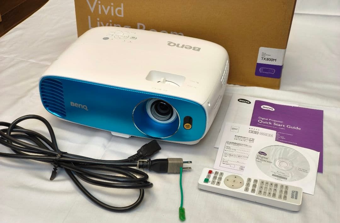 【4K高画質】BenQプロジェクター TK800M (ANSI3000lm)