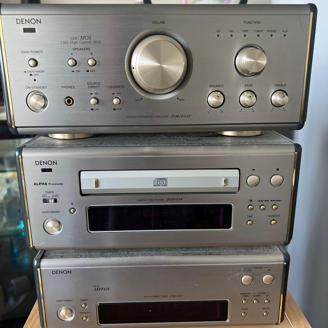 DENON PMA-75L オーディオシステムセット お買い得