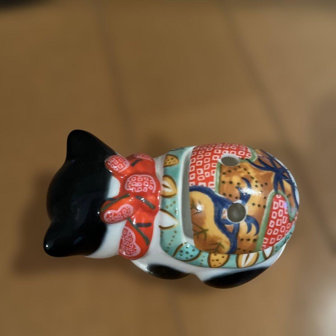 招き猫　大仏次郎記念館　置物