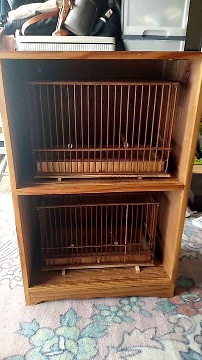 鳥籠2つ　箱セット売り