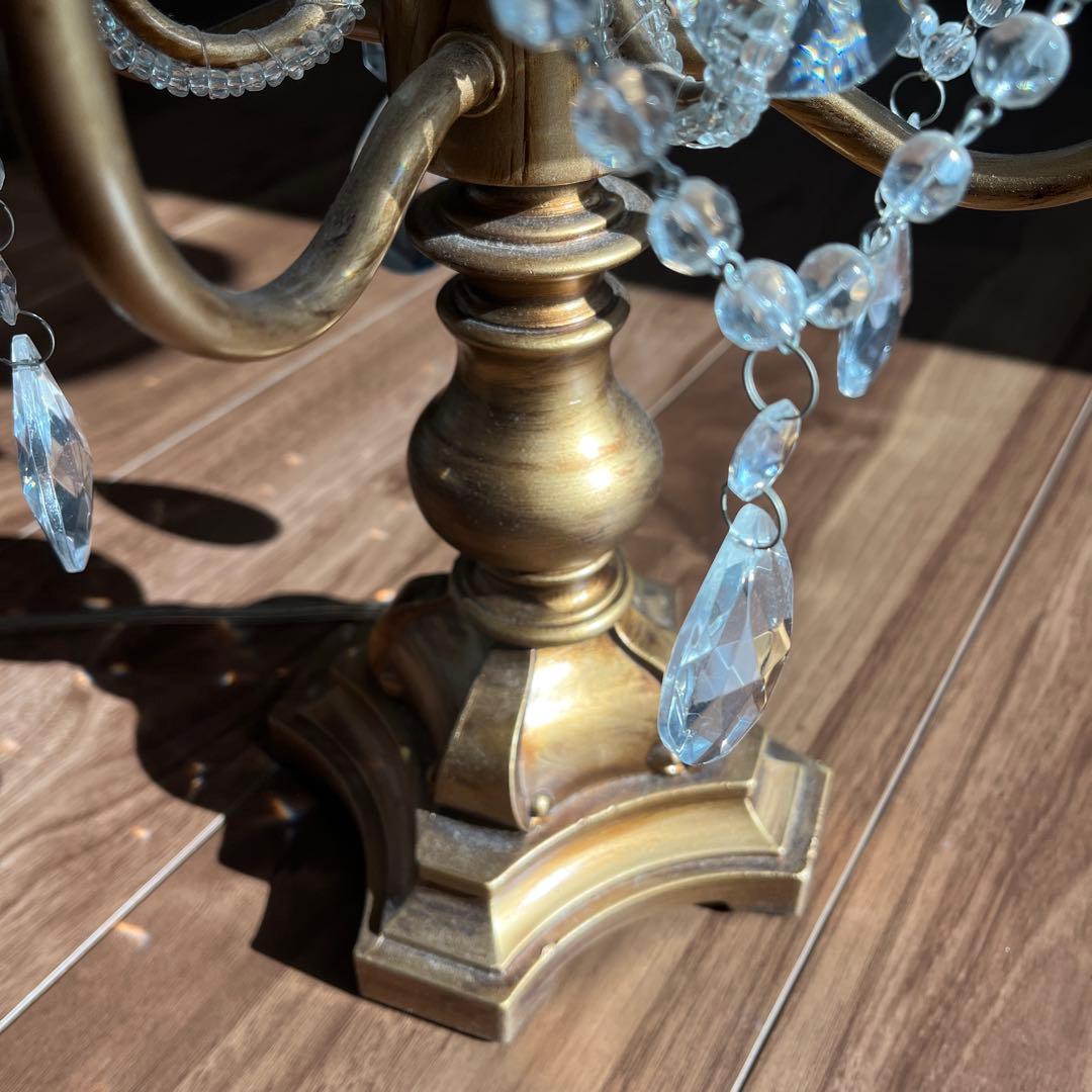 スツール　オットマン　シャンデリアランプ3点　引き取り限定