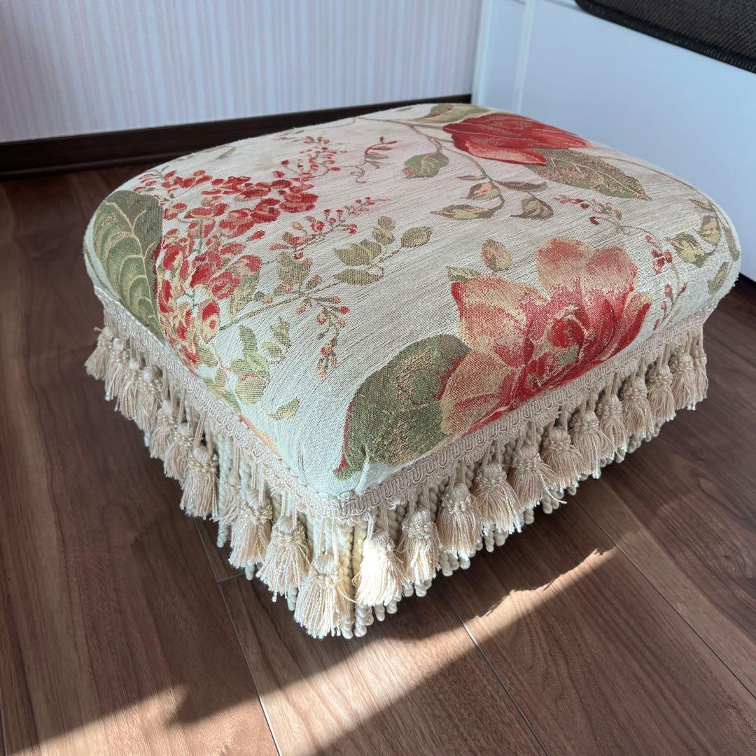 スツール　オットマン　シャンデリアランプ3点　引き取り限定