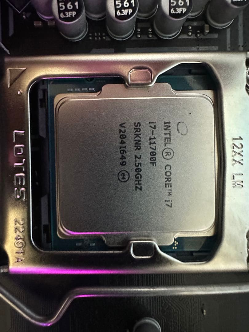 Core i7-11700F 動作確認済