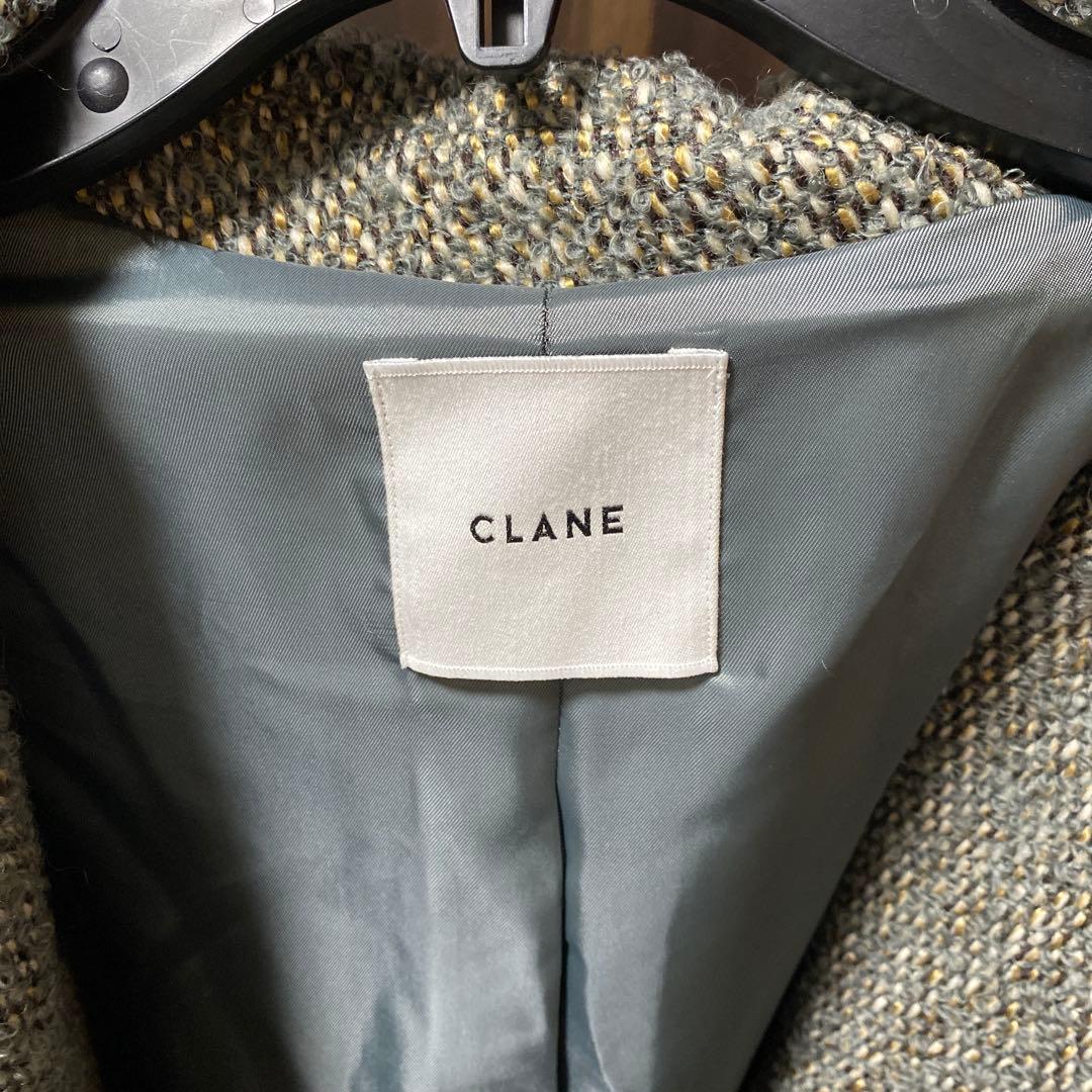 【skxm2 】CLANE ウールコート サイズ1 ベルト付き