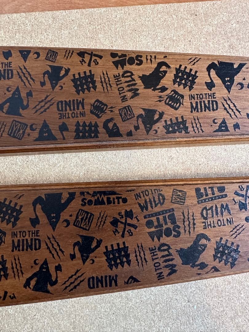 SOMAnoHIJIOKI ウォールナットモノグラムプリント