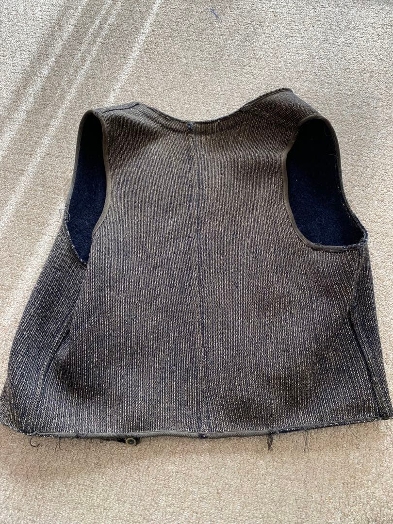 SPECIAL 44インチ！40s brown's beach vest