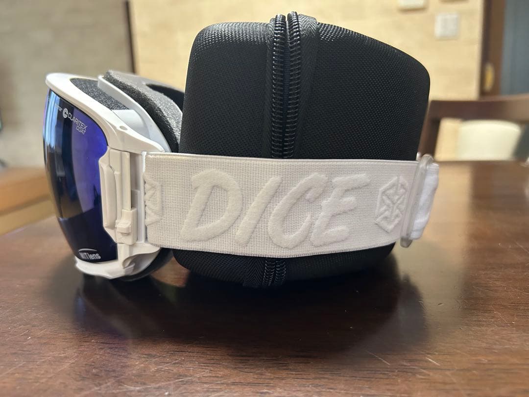 スノーボード ゴーグル DICE ケース付き